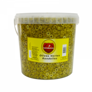 Olives Vertes Rondelles 7kg
